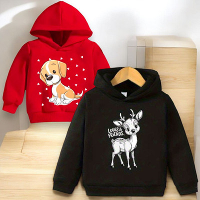 PSV FASHIONS Full Sleeve Animal Print Boys & Girls Sweatshirt