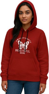 Wellvery Full Sleeve Printed Women Sweatshirt