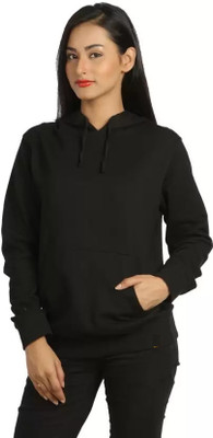 Spencer Full Sleeve Solid Women Sweatshirt