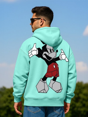 Veirdo Full Sleeve Graphic Print Men Sweatshirt