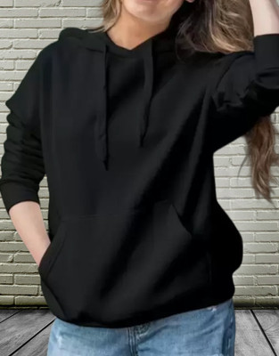 FARBOT Full Sleeve Solid Women Sweatshirt