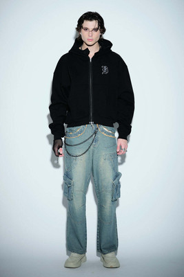 Bonkers Corner Full Sleeve Solid Men Reversible Sweatshirt