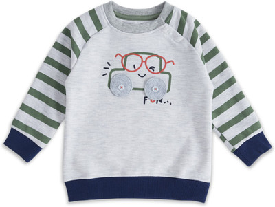 Pantaloons Baby Full Sleeve Graphic Print Baby Boys Sweatshirt