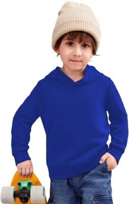 Tabadtod Full Sleeve Solid Boys & Girls Sweatshirt