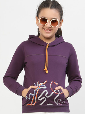 Spunkies Full Sleeve Printed Girls Sweatshirt
