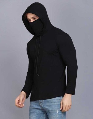 FabryKa Full Sleeve Solid Men Sweatshirt