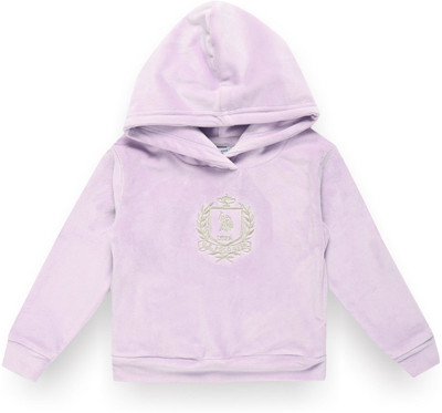 U.S. POLO ASSN. Full Sleeve Solid Girls Sweatshirt