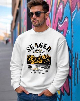 AUSK Full Sleeve Printed Men Sweatshirt