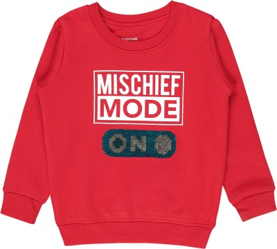 BodyCare Full Sleeve Printed Boys Sweatshirt