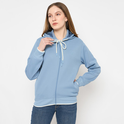 MADAME Full Sleeve Solid Women Sweatshirt