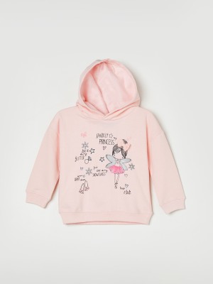 Juniors by Lifestyle Full Sleeve Printed Baby Girls Sweatshirt