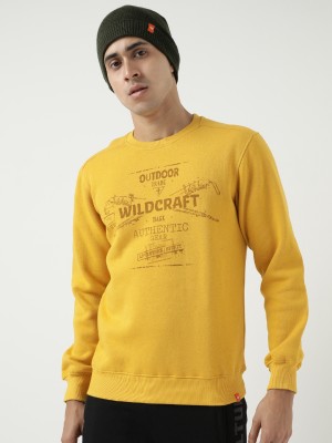 Wildcraft Full Sleeve Printed Men Sweatshirt