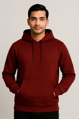 Ullas Full Sleeve Solid Men Sweatshirt