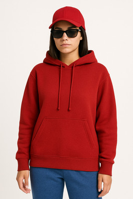 vnfusion Full Sleeve Solid Women Sweatshirt