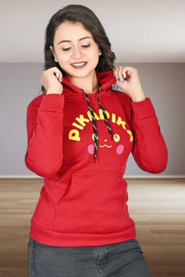 Hgwart Full Sleeve Animal Print Women Sweatshirt