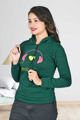 THE LALCOLLECTION KIDSWEAR Full Sleeve Printed Women Sweatshirt