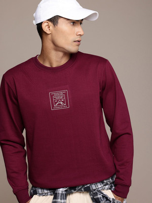 Roadster Full Sleeve Printed Men Sweatshirt