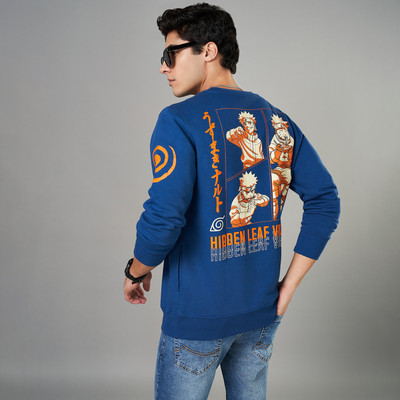 SF Jeans by Pantaloons Full Sleeve Printed Men Sweatshirt
