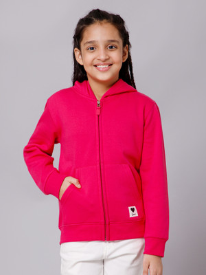 Alan Jones Full Sleeve Printed Girls Sweatshirt