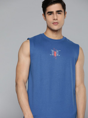HRX by Hrithik Roshan Sleeveless Printed Men Sweatshirt