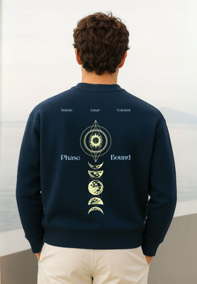 NOBERO Full Sleeve Graphic Print Men Sweatshirt