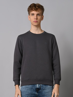 KILLER Full Sleeve Solid Men Sweatshirt