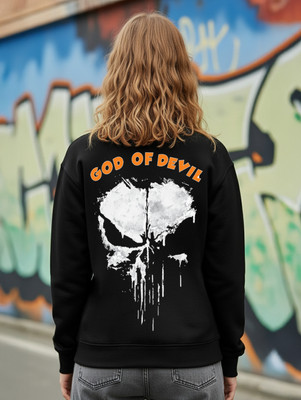Manlino Full Sleeve Printed Women Sweatshirt