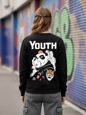 Benny Brooks Full Sleeve Graphic Print Women Sweatshirt
