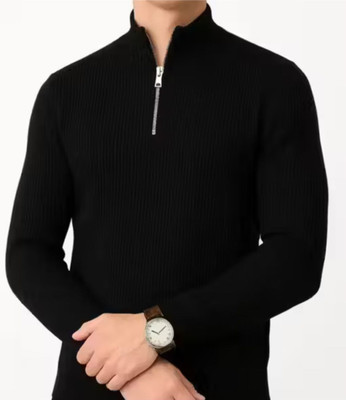 At Last Fashion Full Sleeve Solid Men Sweatshirt