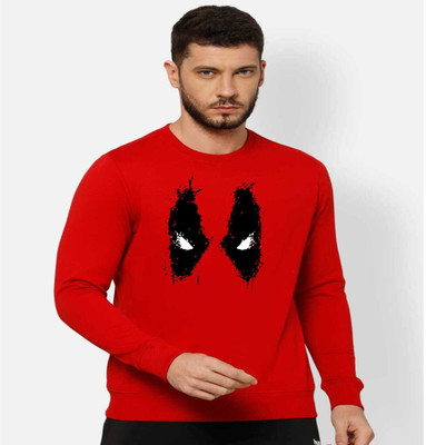 Vfashion Full Sleeve Printed Men Sweatshirt