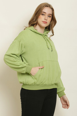 CANIDAE FASHION Full Sleeve Solid Women Sweatshirt