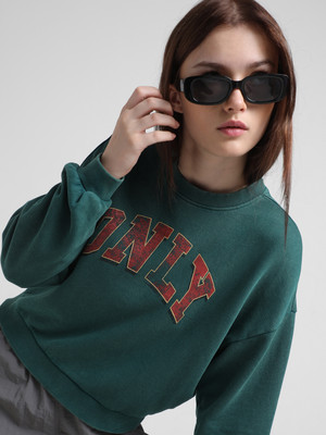 ONLY Full Sleeve Printed Women Sweatshirt