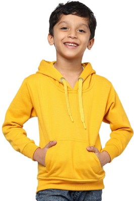 ADBUCKS Full Sleeve Solid Boys Sweatshirt