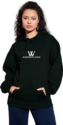 wildborn Full Sleeve Solid Women Sweatshirt