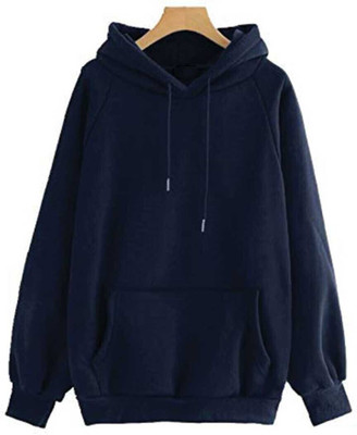 Treebo Full Sleeve Solid Women Sweatshirt