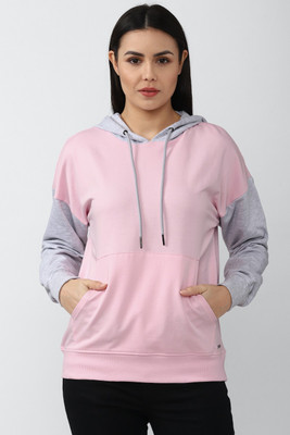 VAN HEUSEN Full Sleeve Color Block Women Sweatshirt