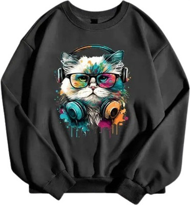 Zarmin Full Sleeve Printed Women Sweatshirt