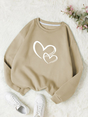 HouseOfCommon Full Sleeve Solid Women Sweatshirt
