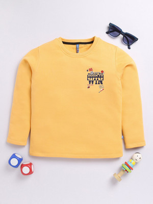 Here&Now X Game Begins Full Sleeve Solid Boys Sweatshirt