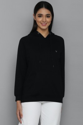 Allen Solly Full Sleeve Solid Women Sweatshirt