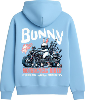 MARVIX Full Sleeve Graphic Print, Animal Print, Self Design Men Sweatshirt