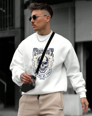 AUSK Full Sleeve Graphic Print Men Sweatshirt