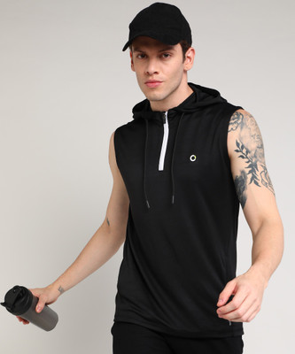 PROWL by TIGER SHROFF Sleeveless Solid Men Sweatshirt
