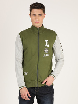 LEE Full Sleeve Solid Men Sweatshirt