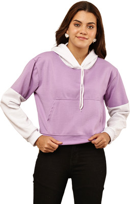 ROZEN COLLECTION Full Sleeve Color Block Women Reversible Sweatshirt