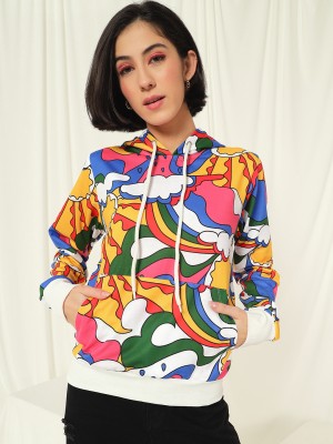 TANDUL Full Sleeve Printed Women Sweatshirt