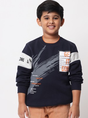 TAB91 Full Sleeve Printed Boys Sweatshirt