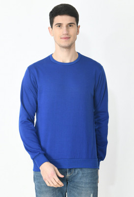 Kaayu Full Sleeve Solid Men Sweatshirt