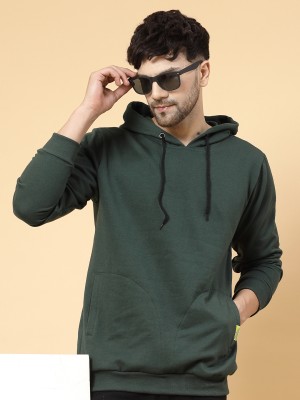 RIGO Full Sleeve Solid Men Sweatshirt