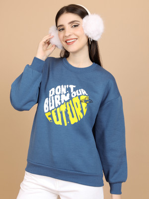 Tokyo Talkies Full Sleeve Printed Women Sweatshirt